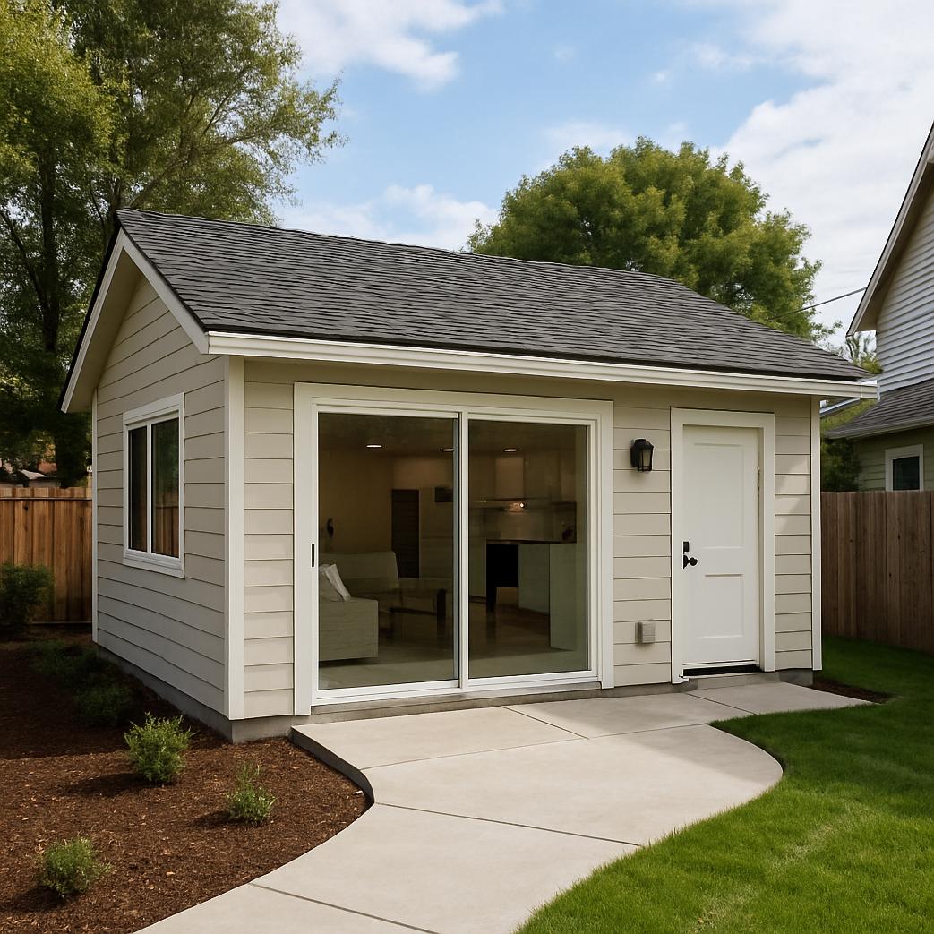 Detached ADU and guest house built by Calderon Homes Construction in Phoenix, AZ
